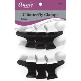 Annie 3" Butterfly Clamps 12Pcs #3181